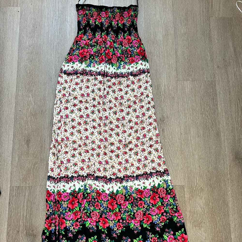 Floral maxi dress